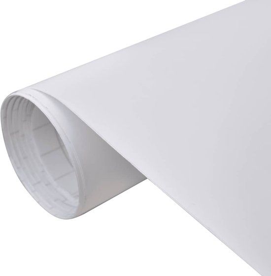 vidaXL Autofolie Mat Wit 100x150 cm (2 stuks)
