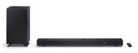 Sharp HT-SBW53121(BK) 3.1.2 Dolby Atmos Soundbar met draadloze subwoofer, 550W, Bluetooth, HDMI eARC, Dolby Audio - zwart