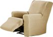 ECOMMERC3 Elastische jacquard fauteuilhoes - beige fauteuilhoes, uit één stuk, ademend en slijtvast, eenvoudig te installeren en te verwijderen