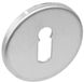 Intersteel Rosace ronde plate cachée avec serrure inox brossé