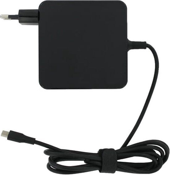 Yanec Laptop USB-C Charger 87W - Black