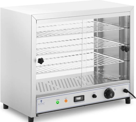 Royal Catering Warmhoud kast - 54.0000 cm - - 1.000 W - 3 opslagroosters