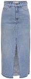 JDY JDYBELLA HW LONG SKIRT DNM NOOS Dames Rok - Light Blue Denim