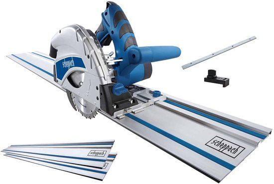 Scheppach Invalzaag 160mm PL55 | 1200W | Incl. geleiderails