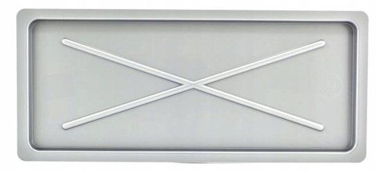 Altom Design Serie - Sproei Mat - 55x24 cm - Duurzaam Kunststof - Zilver