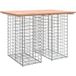 Maison Exclusive - Table de jardin gabion design 100x70x72 cm bois massif Douglas