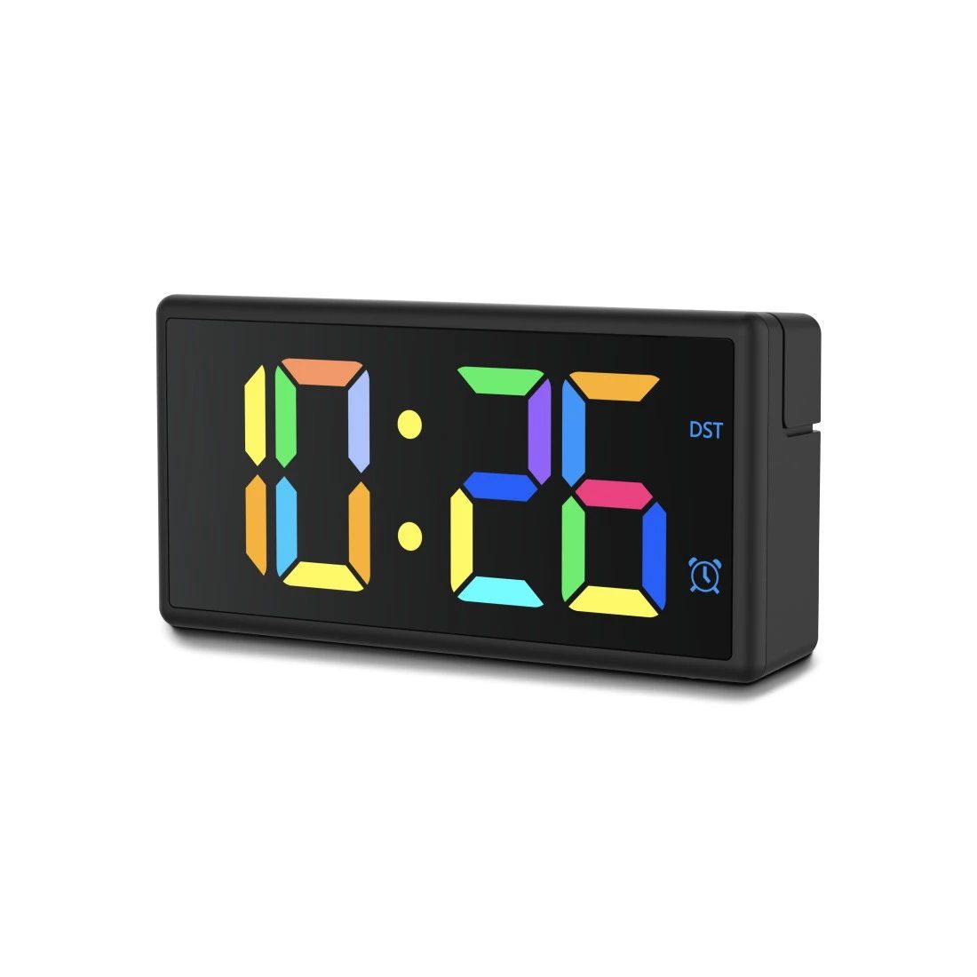 Hama Ibiza wekker - Multicolor-display - USB oplaadfuntie - Zwart