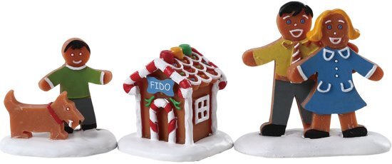 LEMAX Lemax - Fido's New House - Set Of 3