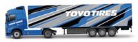 Bburago Volvo FH16 Globetrotter 750 XXL 1:43 Model Vrachtwagen