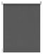 Unyqoos® Rolgordijn verduisterend, gris foncé, 45x170 cm