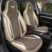 Bremer Sitzbezüge Autostoelhoezen voor Fiat Fiorino/Qubo BJ vanaf 2008 – Stoelhoezen voor bestuurder en passagier in Beige/Bruin