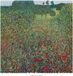 Your Decoration B.V. Kunstdruk Gustav Klimt - Campo di papaveri 70x70cm