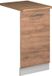 Vicco Fame-Line Façade de lave-vaisselle – 45 cm, chêne WB Chêne puissant or