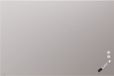 Legamaster mat glasbord 100x150cm Warm Grey