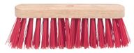 Schuurborstel met PVC haren, uit ongelakt hout, 29 cm
