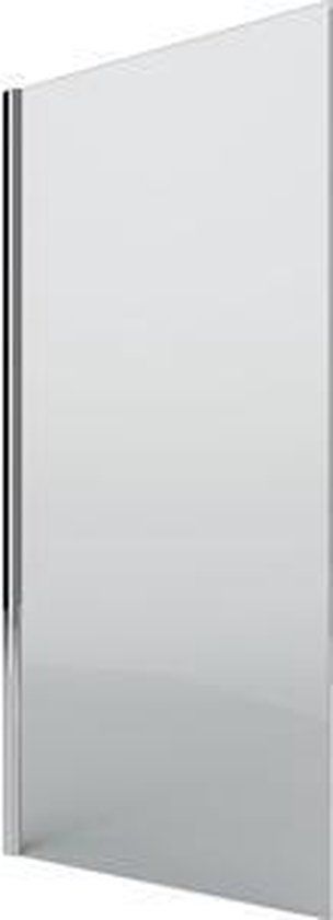 Plieger Panorama Douchewand - 6mm - 48/50x200cm - Chroom