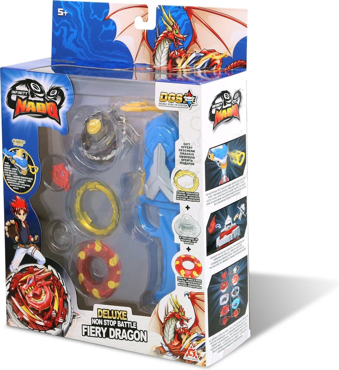 Infinity Nado V - Advanced series - Fiery Dragon - 2022 - 6911400382105