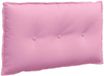 vidaXL Coussin de dossier Rose 80 x 19 x 50 cm Tissu