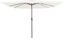Maison Exclusive Parasol de jardin, couleur sable, 295 x 295 x 245 cm, polyester et acier