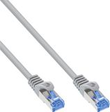 InLine SFTP CAT6a flexibele netwerkkabel | TPE LSZH | grijs | 1,5 meter