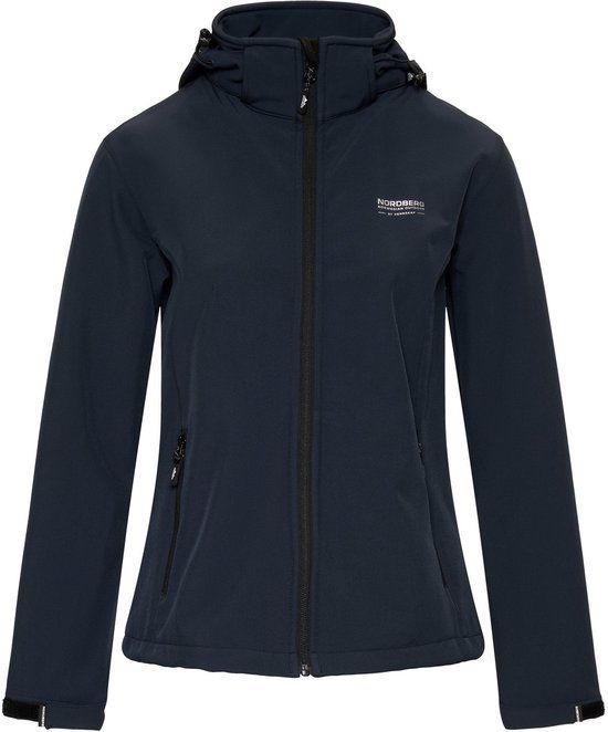 Nordberg Ingrida Softshell Jas Dames - Navy - Maat S
