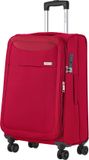 CarryOn Air Middenmaat Reiskoffer 66cm – 84 Liter Zachte Lichtgewicht Koffer - Expander - TSA-slot - Rood