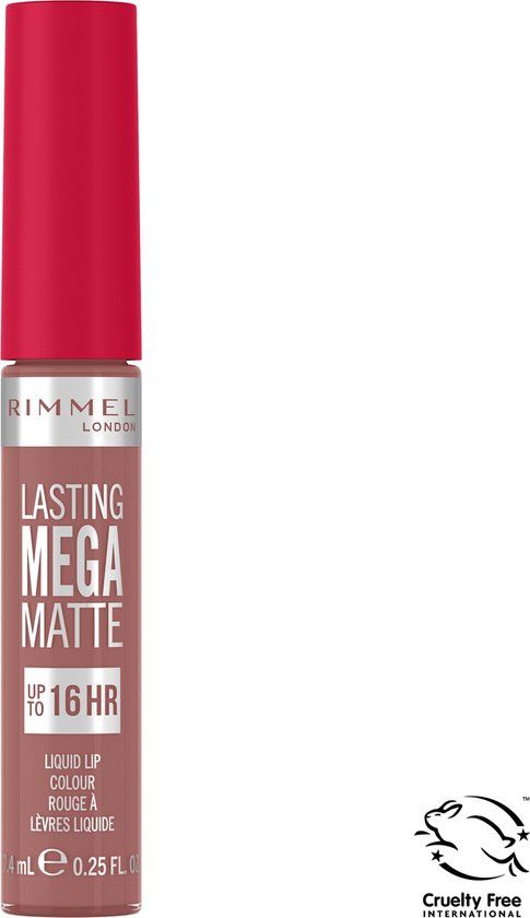Rimmel Lasting Mega Matte Liquid Lipstick - Strapless - 7.4 ml