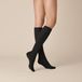 Kunert SENSUAL MERINO Dames Kniekousen - Black - Maat 39/42