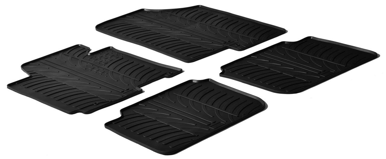 GledRing Rubbermatten passend voor Hyundai Elantra sedan 2011- (T-Design 4-delig)