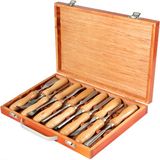 Merkloos Verkoop nederland® 12-delige Houtsnijwerk Hand Beitel Set
