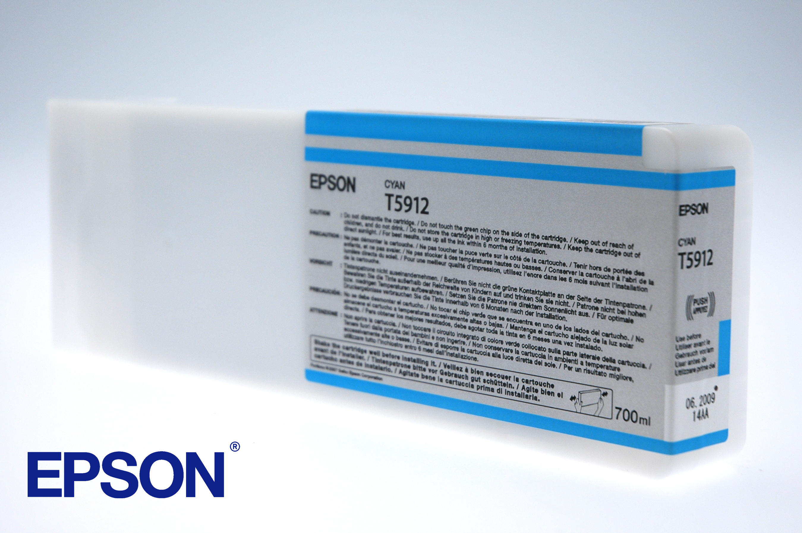 Epson inktpatroon Cyan T591200 single pack / cyaan