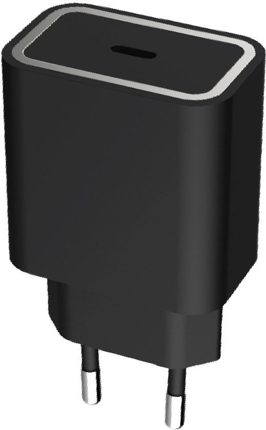 FORCE CASE BIG BEN FPLICS1C25WPDB oplader voor mobiele apparatuur Universeel Zwart AC Snel opladen Binnen