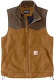 Carhartt Montana Rugged Flex Relaxed Fit Duck Vest, bruin, S
