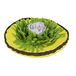 Kerbl Snuffeltapijt Bowl geel/groen/wit, diameter 60 cm