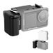 NEEWER AC034 Zijhandgreep alleen voor AC014 kooi compatibel met DJI Osmo Action 5 Pro/4/3, modulaire snelsluiting magnetische actiecamera-montageadapter met grip en sluiterstang voor koude schoenen