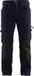 Blåkläder Werkbroek 4-weg stretch X1900 zonder spijkerzakken 1989-1644 - Donker marineblauw/Zwart - C150