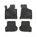 Frogum No.77 - Automatten set - Geschikt voor Audi RS3 8P / A3 8P 2003-2013 - 3D TPE Rubber - 4-delig - Hoogte 4cm - Zwart
