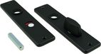 Ami bv(e) Schild - Zwart - Aluminium - VEILIG - Aluminium binnendeurschild rechthoekig 180x41x6 mm WC63, zwart