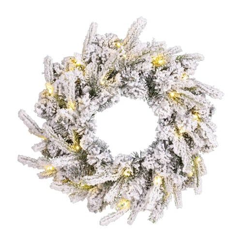 Black Box Grimshaw dual LED verlichte kerstkrans (⌀45cm)