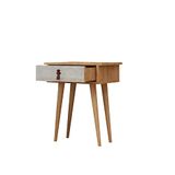 WELL HOME MOBILIARIO & DECORACIÓN Console, 100% melamine gecoate spaanplaat, eiken wit