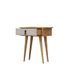 WELL HOME MOBILIARIO & DECORACIÓN Console, 100% melamine gecoate spaanplaat, eiken wit