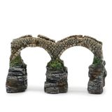 Wave Amtra Wave brug Romain ornament voor aquaria, maat S