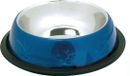 Arquivet Blauwe Roestvrije Voederbak voor Katten - 0.24L x 16cm