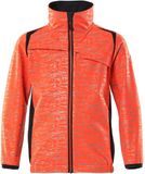 Mascot Accelerate Safe Softshell jas voor kinderen 19902-291 - hi-vis rood/donkermarine - 140