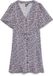VERO MODA VMALBA SS SHORT DRESS WVN NOOS Navy Blazer Gebloemd V-hals Korte mouw Viscose Jurk