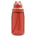 Botella LAKEN OBY drinkfles voor kinderen van Tritan, stop OBY met rietje, 0,45 l, rood