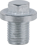 KS Tools olie aftapplug, buitenzeskant 13mm, M14x1.5x16mm, set van 10