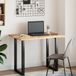 Maison Exclusive - Bureau non traité 100 x 70 x 2 cm en bois massif d'acacia