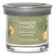 Yankee Candle Sage & Citrus Small Tumbler Geurkaars Cilinder Groen 1 stuk(s)