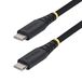 StarTech.com 3m USB-C Laadkabel, 60W PD, Zwart
